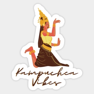 Kampuchea Vibes Sticker